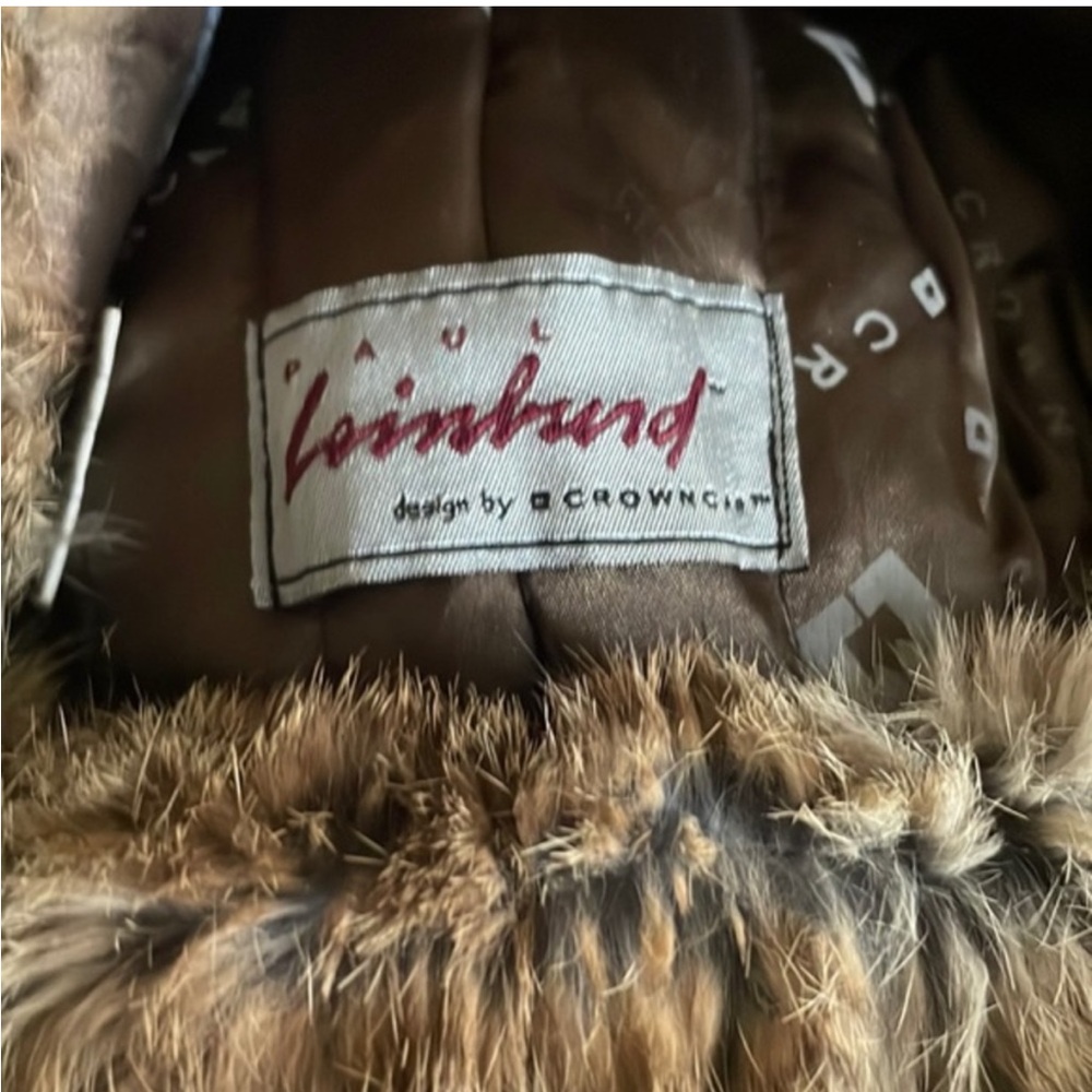Genuine rabbit fur winter hat Paul leinburg crown cap - Picture 2 of 3